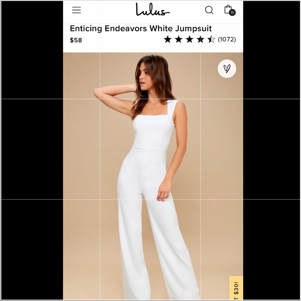 White jumpsuit